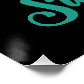 Poster Attrapez la Vague Vibes d'Été (Coin)