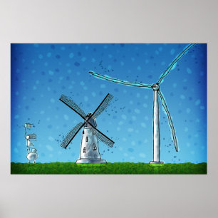Poster Attrapez le vent