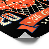 Poster Attrapez-vous 8e année d'études Jour 2025 Basketba (Coin)