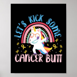Poster Attrapons le cancer mais le cancer de l'enfant