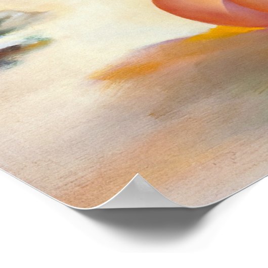 Poster Au Beach Pin Up (Coin)