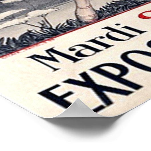 Poster Au Bon Marche (Coin)