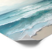 Poster Au bord de la mer (Coin)