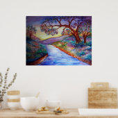 Poster Au bord de la rivière. (Cuisine)