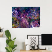 Poster Au bord de l'Univers (Bureau à domicile)