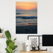 Poster Au bord du coucher du soleil II (Bureau à domicile)