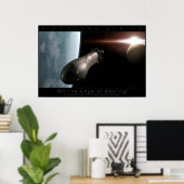 Poster Au bord du destin (Bureau à domicile)