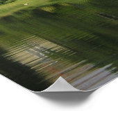 Poster Au bord du lac dans la forêt noire (Coin)