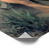 Poster Au bord du ruisseau, Bouguereau (Coin)