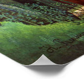 Poster Au bord d'une forêt (Coin)