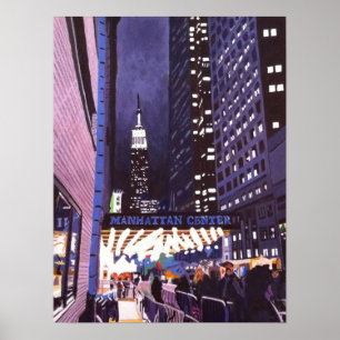 Poster Au centre de Manhattan