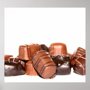 Poster au chocolat