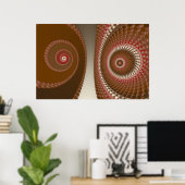 Poster au chocolat trop (Bureau à domicile)