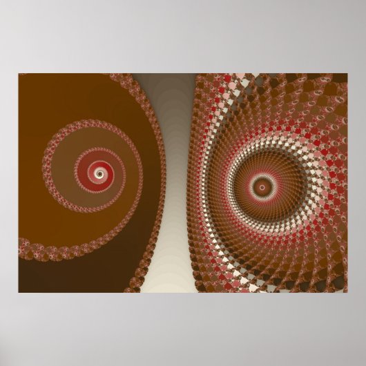 Poster au chocolat trop (Devant)