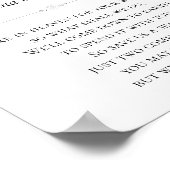 Poster Au Ciel grands-parents de Groom Mariage commémorat (Coin)