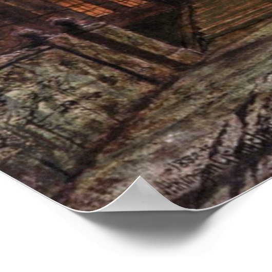 Poster Au Clair De Lune (Coin)