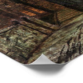 POSTER AU CLAIR DE LUNE-GRIMSHAW-PRINT (Coin)