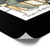 Poster Au Conversation Noir ~ Au Chat Noir ~ Pierre Vidal (Coin)