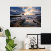 Poster Au Coucher Du Soleil Dans Une Casse (Bureau à domicile)