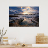 Poster Au Coucher Du Soleil Dans Une Casse (Cuisine)