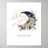 Poster Au cours de la lune Marine or Les bébés sont doux (Devant)