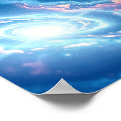 Poster Au début, Dieu et Verse de création (Coin)