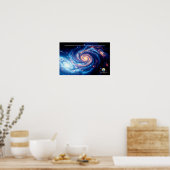 Poster Au début, Dieu et Verse de création (Cuisine)