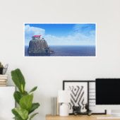 Poster Au-delà de la mer (Bureau à domicile)