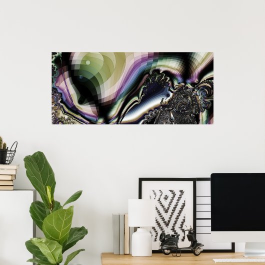 Poster Au-delà de l'existence (Bureau à domicile)