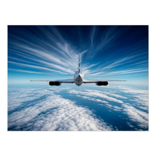 Poster Au-delà de l'horizon : la Concorde de derrière (Devant)