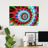 Poster "Au-delà de l'intérieur" (Bureau à domicile)