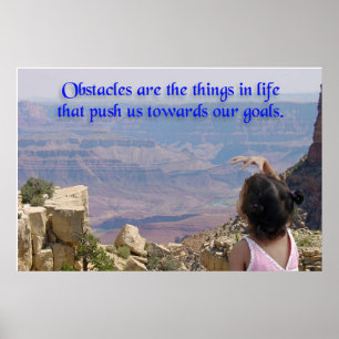 Poster Au delà de nos obstacles