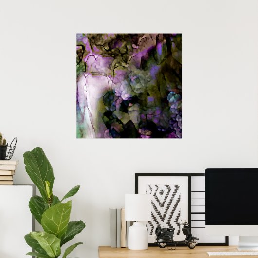 Poster Au-delà des idées... (Bureau à domicile)