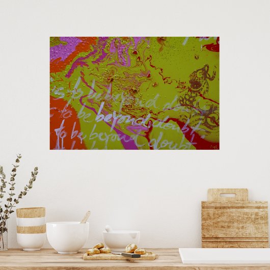 Poster "Au-delà du doute" (Cuisine)