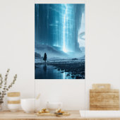 POSTER AU-DELÀ DU MUR DE GLACE (Cuisine)