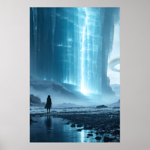 POSTER AU-DELÀ DU MUR DE GLACE