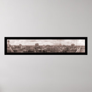 Poster Au-dessus de Keystone Houston Photo 1924