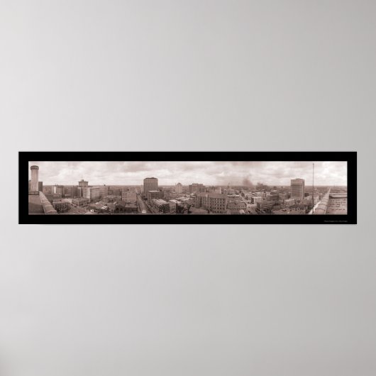 Poster Au-dessus de Keystone Houston Photo 1924 (Devant)