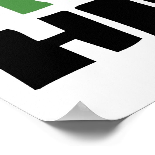 Poster Au-dessus de la colline (Coin)