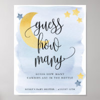 Au-dessus de la lune, Blue Devinez combien de jeu