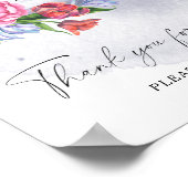 Poster Au-dessus de la lune Merci d'être venu (Coin)