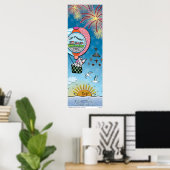 Poster - Au-dessus de la mer (Bureau à domicile)