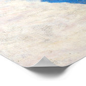 Poster Au-dessus de la mer de ronde (Coin)