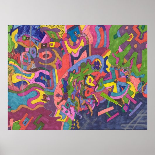 Poster "Au-dessus de la tempête" 24x18 (Devant)