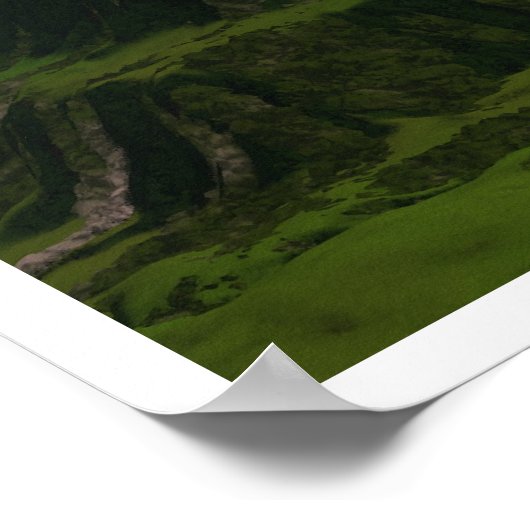 Poster Au-dessus des collines (Coin)