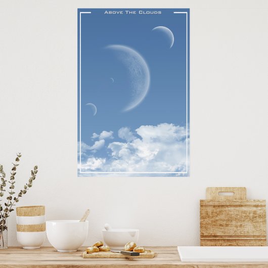 Poster Au-Dessus Des Nuages (Cuisine)