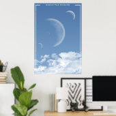 Poster Au-Dessus Des Nuages (Bureau à domicile)