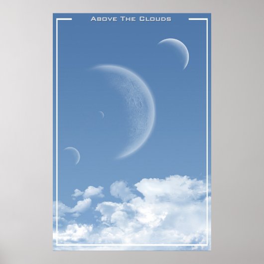 Poster Au-Dessus Des Nuages (Devant)