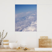 Poster au-dessus des nuages (Cuisine)