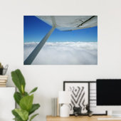 Poster Au-dessus des nuages (Bureau à domicile)